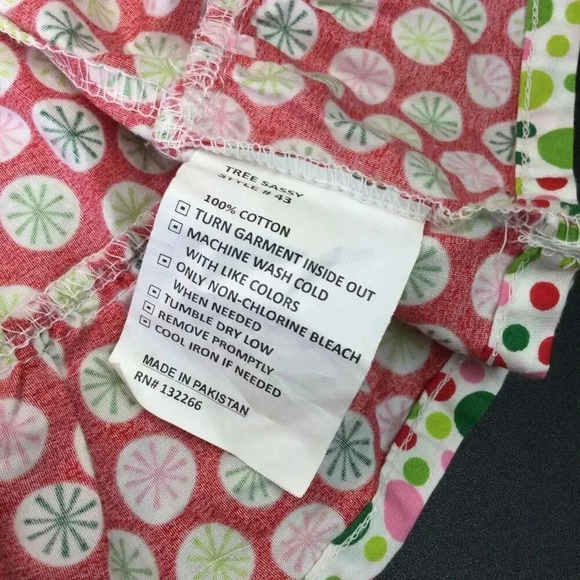 Jelly the Pug Girls Multi-Color Tree Christmas Sassy Ruffle A-Line Dress Size 2T - Picture 4 of 8